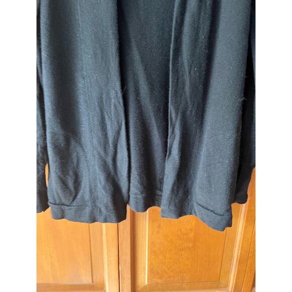 J. Crew Collection Women's Open Front Cashmere Cardigan Long Sleeve Black SZ XS - Picture 3 of 10